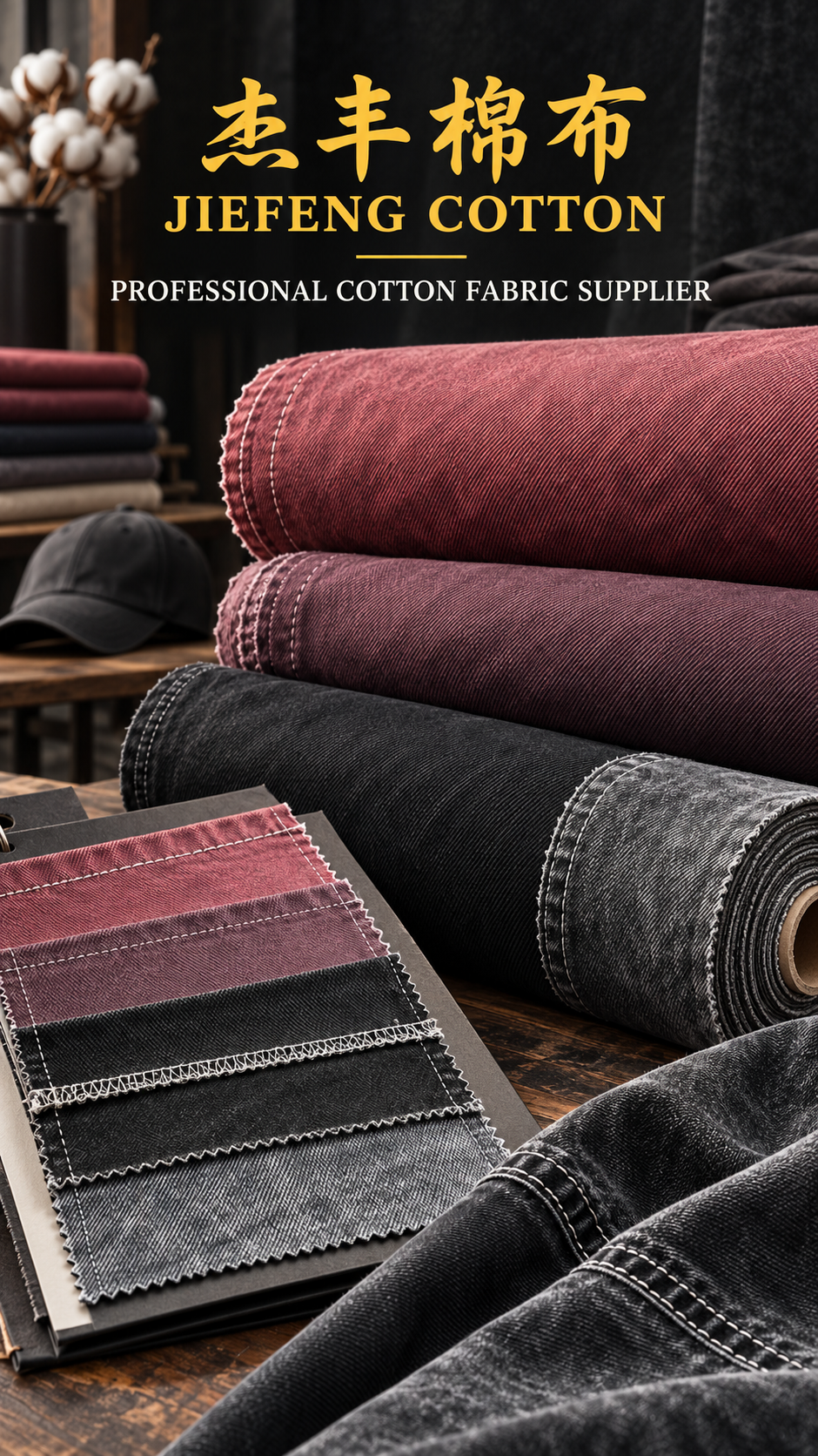 OKJF fabric showcase